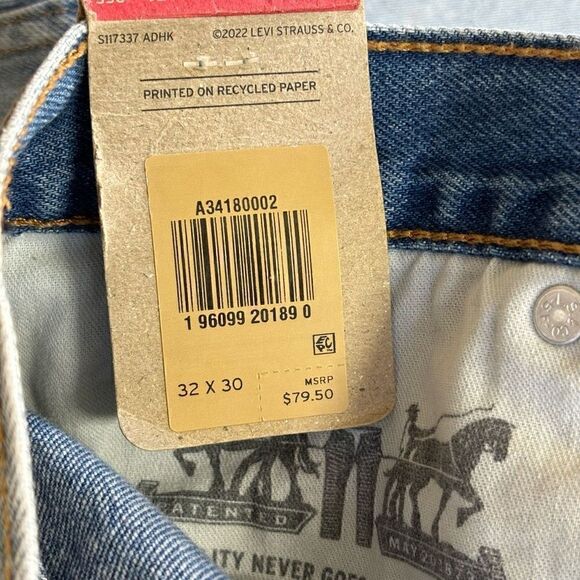 Levi’s 550 92 Relaxed Taper paint splatter Jeans Men’s 32/30 new - Picture 8 of 15